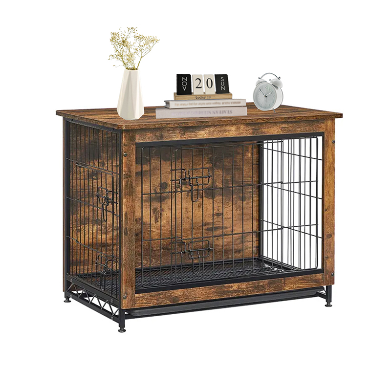 Rustikálny hnedý vnútorný drevený nábytok v štýle psie klietky Rustikálny hnedý vnútorný drevený nábytok v štýle psie klietky