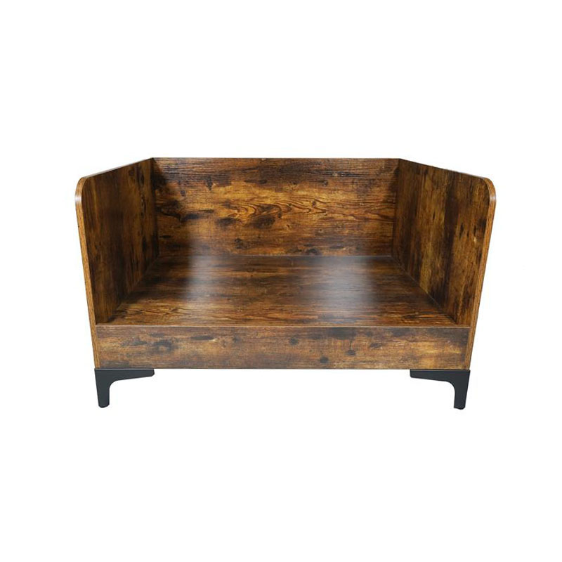 Moderné vnútorné drevené psie posteľ s rámom s rámom Moderné vnútorné drevené psie posteľ s rámom s rámom