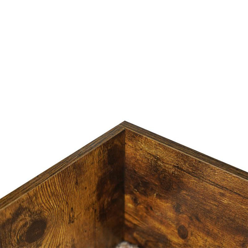 Moderné vnútorné drevené psie posteľ s rámom s rámom Moderné vnútorné drevené psie posteľ s rámom s rámom