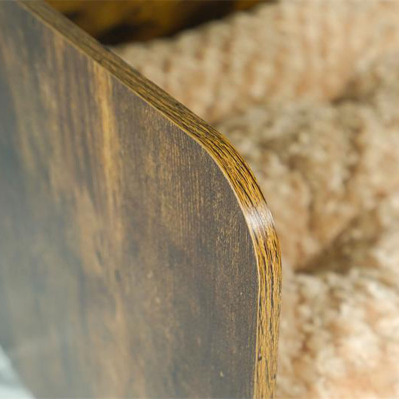 Moderné vnútorné drevené psie posteľ s rámom s rámom Moderné vnútorné drevené psie posteľ s rámom s rámom