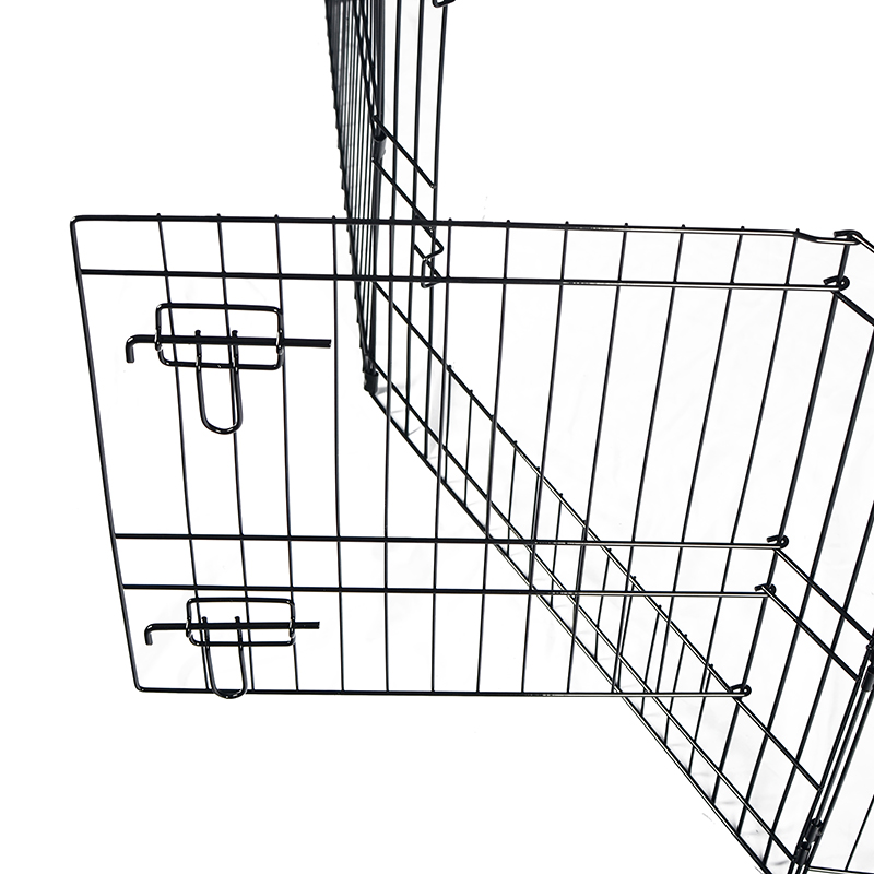 8-panelový skladací drôtový kovový psia Pespen s horným krytom a spodnou podložkou 8-panelový skladací drôtový kovový psia Pespen s horným krytom a spodnou podložkou