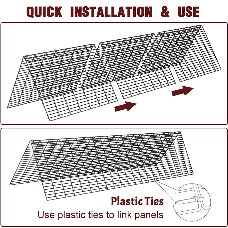 Vonkajší beh s veľkým kačicovým kuracím mäsom Cage na dvore Vonkajší beh s veľkým kačicovým kuracím mäsom Cage na dvore