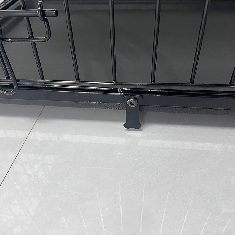 Veľká drevená nábytok pre psie klietky s odnímateľným podnosom Veľká drevená nábytok pre psie klietky s odnímateľným podnosom