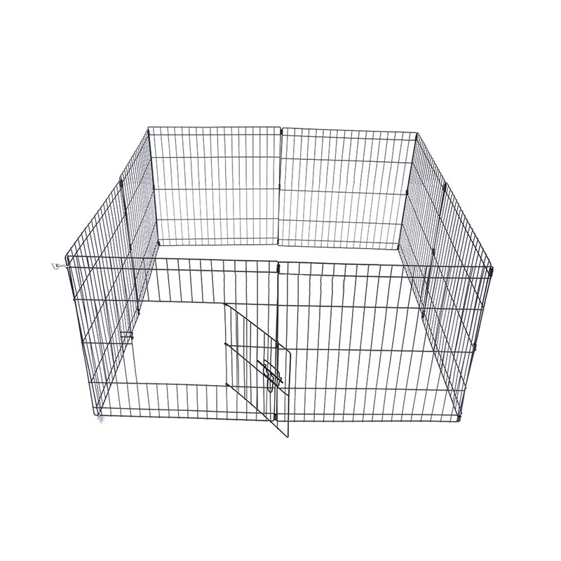 8 panelov kovové domáce zvieratá plot zloží drôt psa 8 panelov kovové domáce zvieratá plot zloží drôt psa