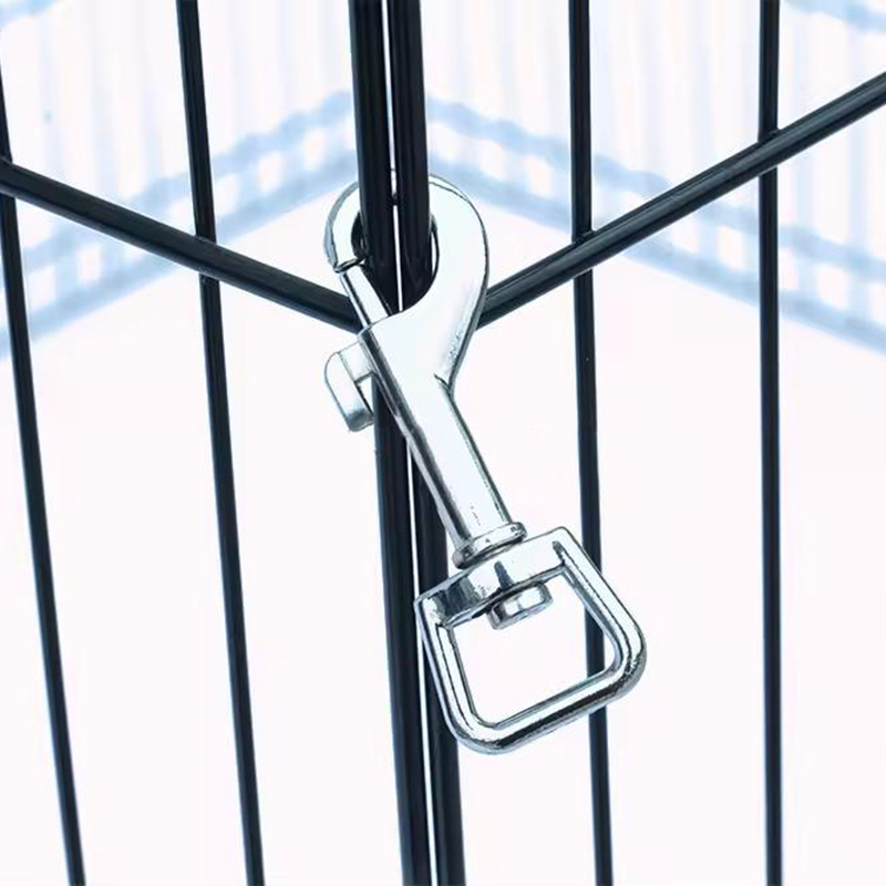 8 panelov kovové domáce zvieratá plot zloží drôt psa 8 panelov kovové domáce zvieratá plot zloží drôt psa