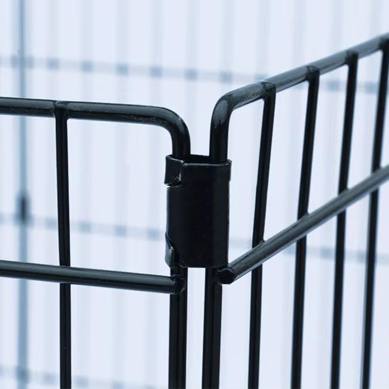 8 panelov kovové domáce zvieratá plot zloží drôt psa 8 panelov kovové domáce zvieratá plot zloží drôt psa