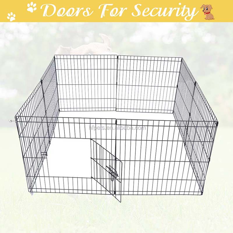 8 panelov kovové domáce zvieratá plot zloží drôt psa 8 panelov kovové domáce zvieratá plot zloží drôt psa