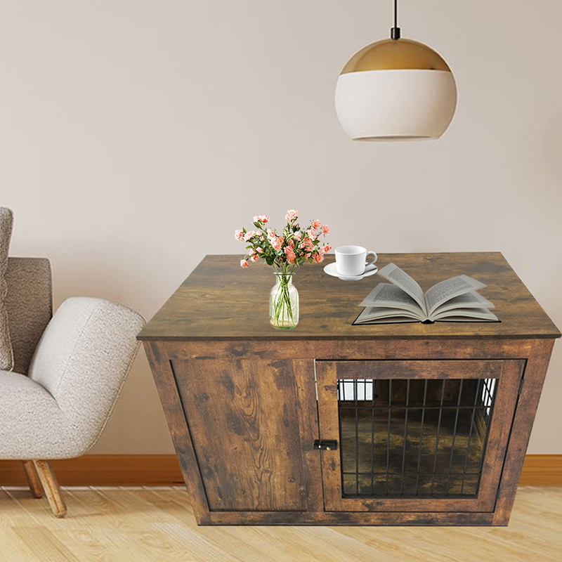 Dvojité dvere rustikálne drevený nábytok v štýle psie klietky Dvojité dvere rustikálne drevený nábytok v štýle psie klietky