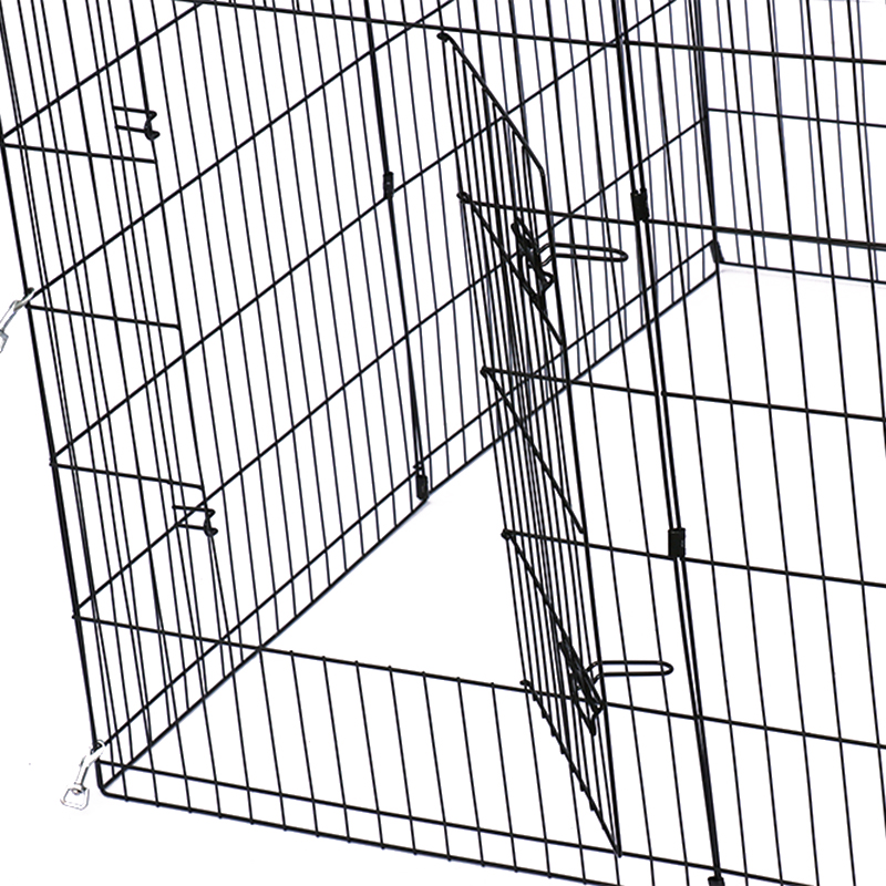 8 panelov skladací drôtový kovový ps 8 panelov skladací drôtový kovový ps