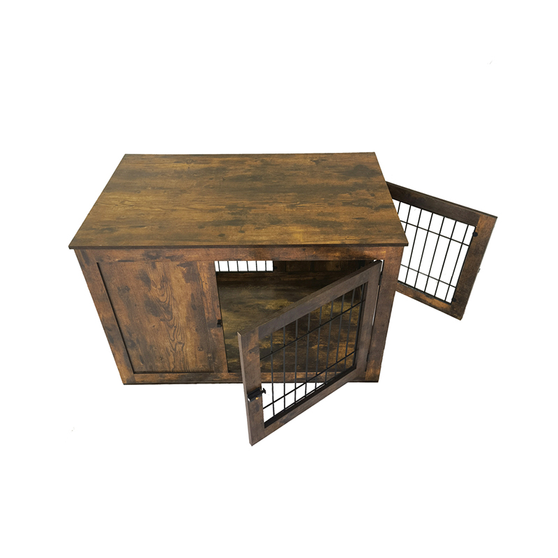 Dvojité dvere rustikálne drevený nábytok v štýle psie klietky Dvojité dvere rustikálne drevený nábytok v štýle psie klietky