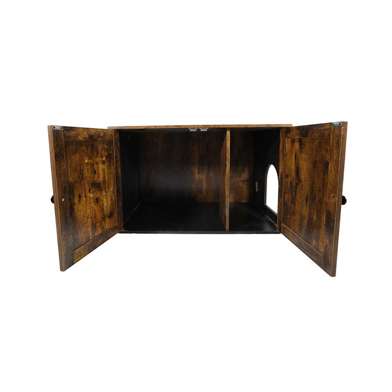 Klietok s vnútorným nábytkom klietky s kabinetom deliaceho podstielky Klietok s vnútorným nábytkom klietky s kabinetom deliaceho podstielky