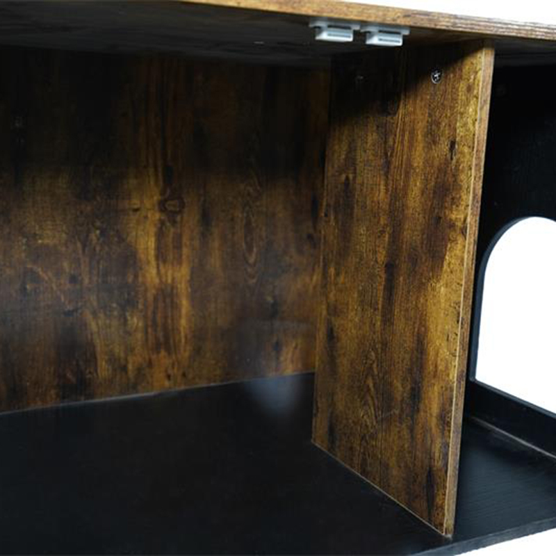 Klietok s vnútorným nábytkom klietky s kabinetom deliaceho podstielky Klietok s vnútorným nábytkom klietky s kabinetom deliaceho podstielky