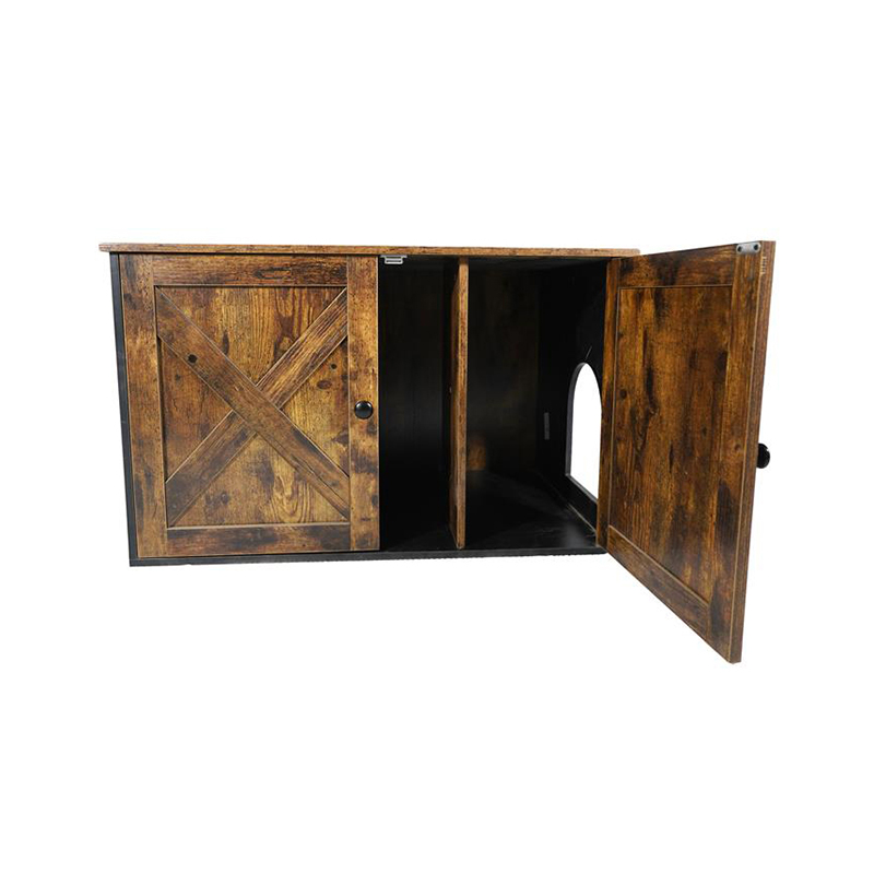 Klietok s vnútorným nábytkom klietky s kabinetom deliaceho podstielky Klietok s vnútorným nábytkom klietky s kabinetom deliaceho podstielky