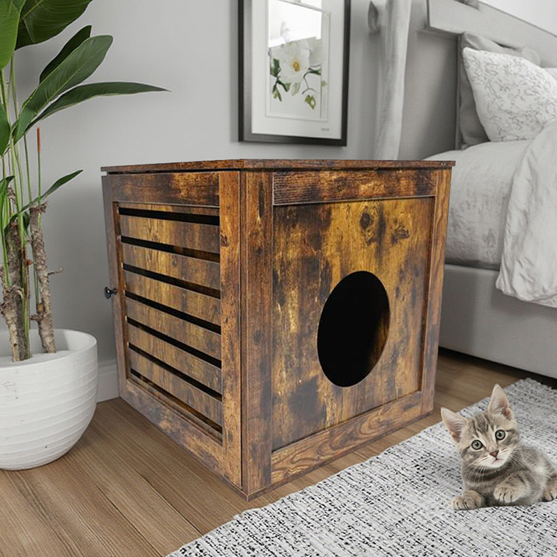 Vnútorný bočný stolík Nábytok Cats Cage Cat Litter Skinet Vnútorný bočný stolík Nábytok Cats Cage Cat Litter Skinet