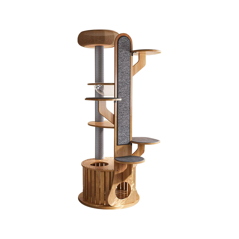 Kaktusový tvar dreva lezenia Rám s masívnou mačkou s vesmírnou kapsulou Kaktusový tvar dreva lezenia Rám s masívnou mačkou s vesmírnou kapsulou